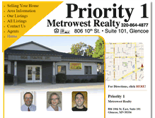 Tablet Screenshot of priority1homes.com